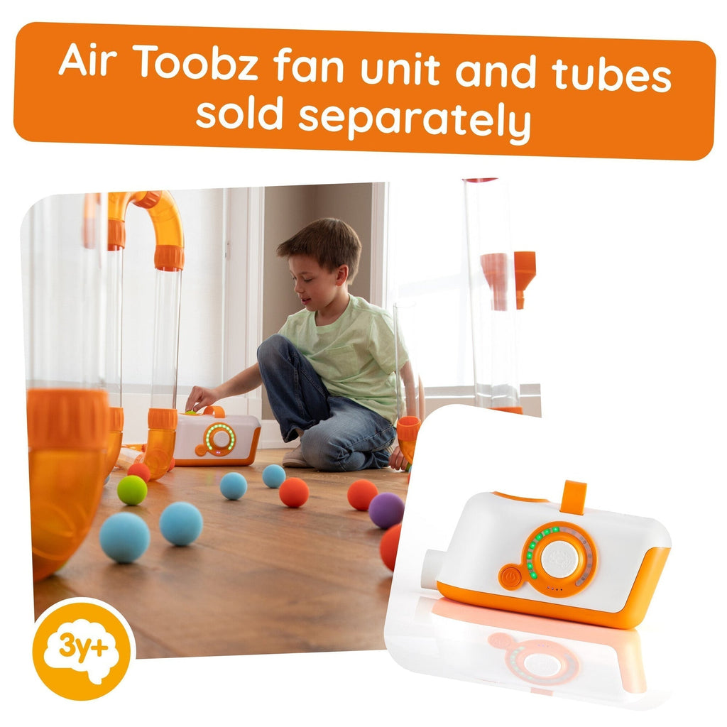 Air Toobz™ Whirly & Ball Expansion Pack – Air-Powered STEM Play Balls & Attachments